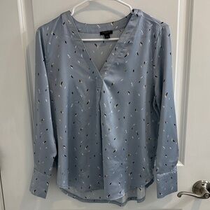 Women’s Blue Patterned Shirt